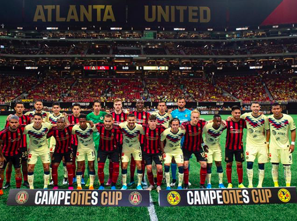 Atlanta United and Club America in Campeones Cup